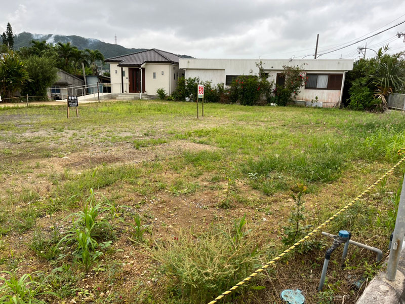 名蔵に売地が出ました。