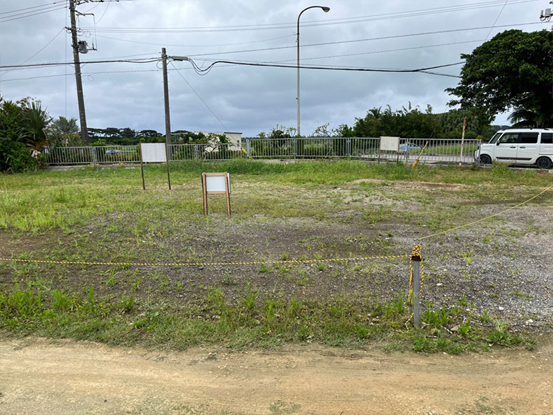 名蔵に売地が出ました。