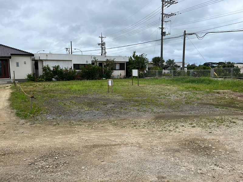 名蔵に売地が出ました。